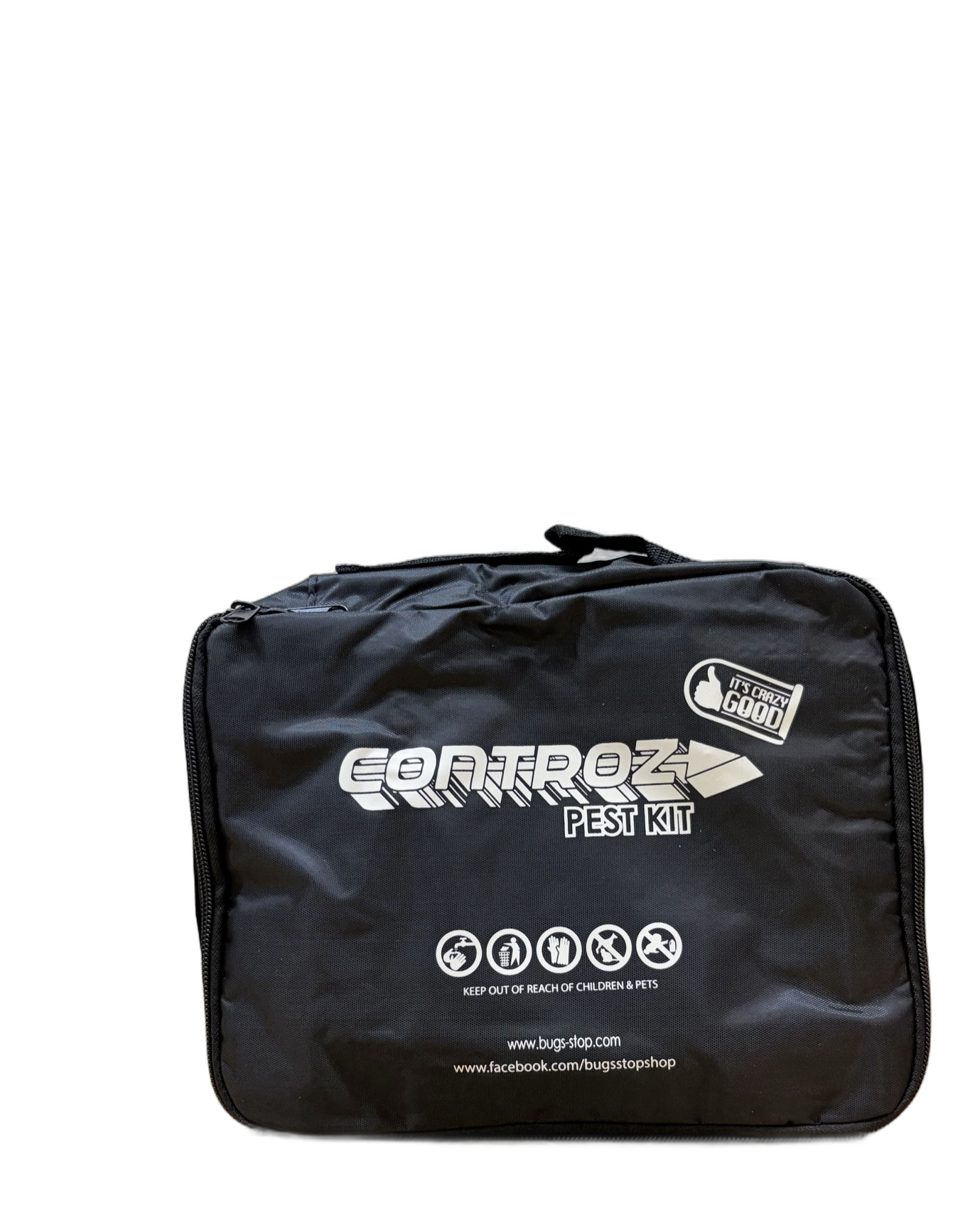 CONTROZ Pest Kit black zip carry bag