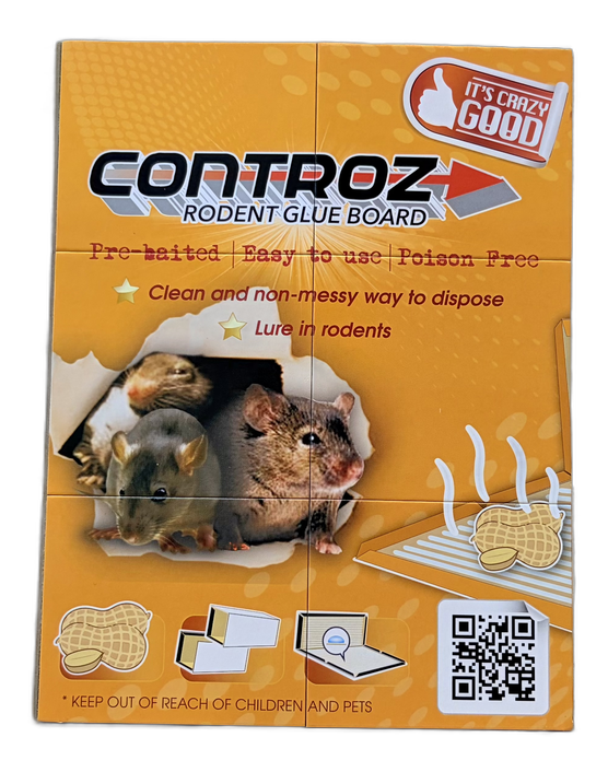 CONTROZ Rodent Glue Board retail pack